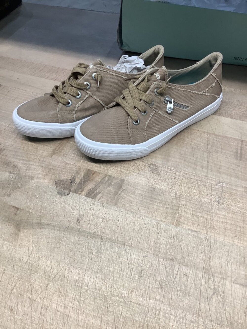 JENN ARDOR Slip-On Sneakers Women's Walking Shoes Dressy Casual Canvas Sports
